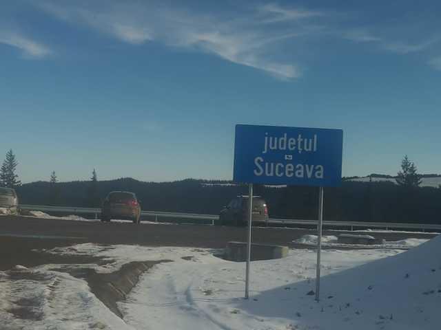 Intrarea in judetul Suceava