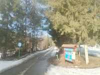 Intersectie pe drumul spre Crucea Talienilor